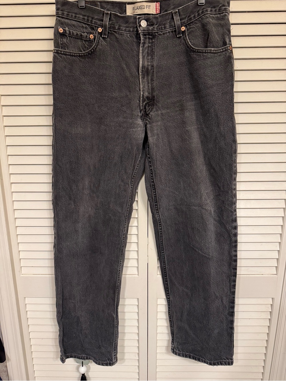 Levi’s Relaxed Fit Men’s Black Jeans 36W L32